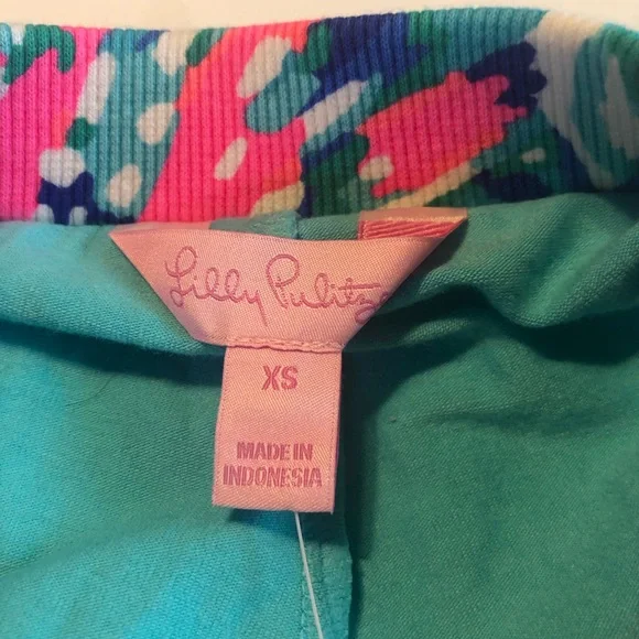 NWT Lilly Pulitzer Carlita Tiki Pink Shake It Up Mini Skort Size XS